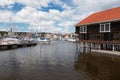 Beautiful city view of Hudiksvall in Sweden Royalty Free Stock Photo